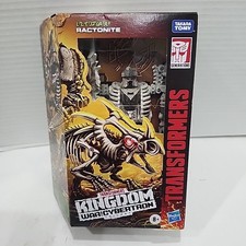 Transformers Kingdom War For Cybertron Action Figure Deluxe Class RACTONITE NEW picture