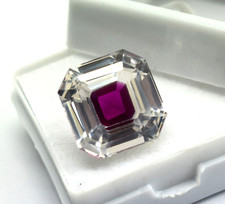 Natural Bi-Color Pitambari Sapphire Radiant 6.15 Ct Loose Gemstone GIE Certified picture