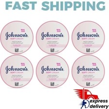 FAST SHIPPING -6X Johnson's Moisture Soft Cream SHEA BUTTER 200 ml Johnsons picture