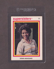 Vintage 1979 Supersisters Card --Sonia Manzano-- (Maria on Sesame Street) RARE picture