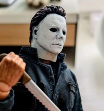 The Shape Michael Myers Halloween 1978 Custom 1/12 Mezco Head Sculpt painted  picture