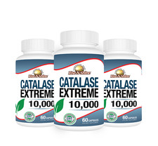 CATALASE EXTREME 10,000 - Buy 2 Get One FREE (3 Pack)  Rise-N-Shine picture