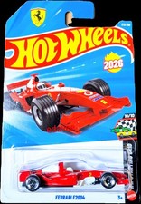 Hot Wheels Formula One F1 Ferrari F2004 Michael Schumacher 1:64 Red/White picture