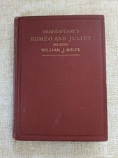 Romeo and Juliet by Shakespeare 1921 Illustrated Hardcover American Book Co. picture