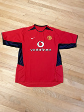 Vintage 2002-2004 Manchester United Ronaldo #7 Nike Home Jersey Size M Excellent picture
