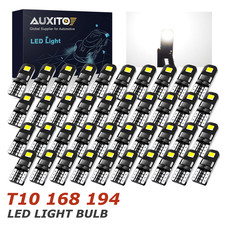 AUXITO T10 LED License Plate Light Bulbs 6000K Super Bright White 168 2825 194 picture