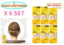 CIELO HOYU HAIR MOUSSE COLOR #3 BRIGHT LIGHT BROWN X 6 SET JAPAN GENUINE picture