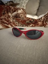 RARE Vintage Oakley Eye Jacket Red Sunglasses Made In USA picture