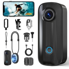 SJCAM C100+ Action Camera 4K WiFi Mini Body Camera Hands-Free Vlogging Camera picture