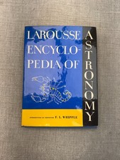 Vintage Larousse Encyclopedia Of Astronomy Guest Sidgwick Blue HC Hamlyn 1962 picture
