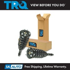 TRQ Loaded Quick Complete Strut Spring Mount Assembly LH RH Pair 2pc Front New picture