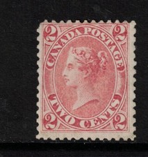 Canada #20 Mint Fine+ Full Original Gum Relatively Lightly Hinged picture