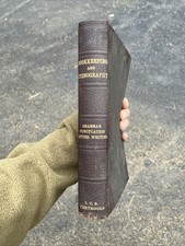 Antique ICS Reference Library Textbook Bookkeeping Stenography Grammar 1900s picture