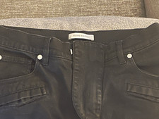 Pierre Balmain Men's Black Slim Tapered Denim Jeans 32R Inseam 33 picture