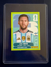 Panini FIFA World Cup 2026 Lionel Messi Sticker ARG 17 Very Rare Green parallel picture