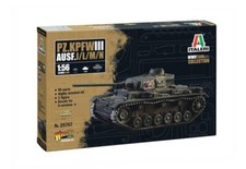 Italeri 25757 1/56 Scale Model Tank Kit German Panzer Pz.Kpfw.III Ausf.J/L/M/N picture