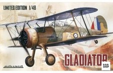 1/48 Gloster Gladiator Limited Edition Plastic Model EDU1145 Japan picture