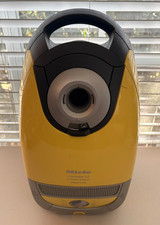 Miele Complete C2 Limited Edition Yellow Power Line Canister Vacuum Only SFAE0 picture