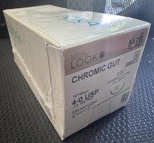 Look X559B Chromic Gut Sutures Reverse Cutting 4-0 27