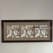 Bev Doolittle Two More Indian Horses, S/N Print, Limited Edition, MISSSING Glass picture