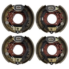 10K Heavy Duty Trailer Brake Assembly 2 Pair Set 12-1/4