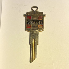 Vintage Buick Metal Automotive Key Blank Uncut with Logo Logo Head picture