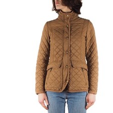 Joules Women's Newdale Brown Quilted Coat Jacket Size US2 / UK6 picture
