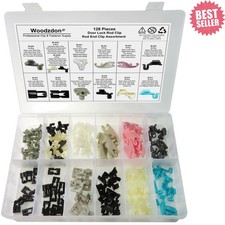 Chevrolet 128 Pcs Door Lock Rod End Clip Tailgate Handle Rod Clip Door Lock Pawl picture