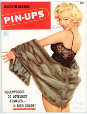 Modern Screen Pinups  Marilyn Monroe Cover Issue 1  Vol. 1 # 1  Actresses  NM picture