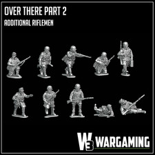 German Army_All W3 Wargaming DAK  Sets_Over There Pt. 2_28MM 1/56_Unpainted_WWII picture