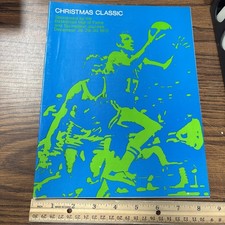 VTG 1972 3rd Annual Basketball Hall of Fame Christmas Classic Tournament Program picture
