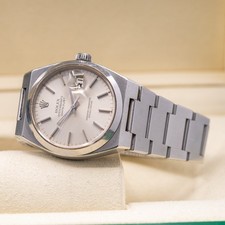 Rolex Oysterquartz Datejust 17000 Silver Index Dial 36mm picture