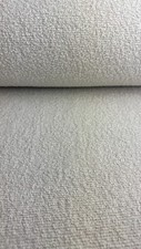 Kirkby Design Gobi in Cream Fabric - Chenille Bouclé Weave - Yardage - Price per picture