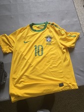 Nike Brazil Pele Jersey Sz L This Is A Real Nike Jersey  picture