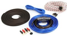 KnuKonceptz Bassik TRUE 8 Gauge Amplifier Installation Wiring Amp Kit CCA 8 AWG picture