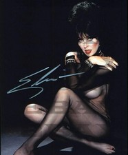 ELVIRA SEXY Autographed Signed 8x10 Photo Reprint picture