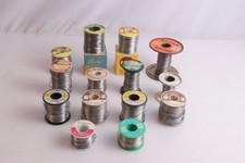 Lot of Solder Spools – Kester, Bow, Ersin Multicore - Various Alloys picture