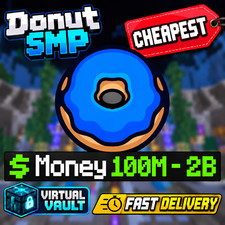 DonutSMP 100M-2B Money Cheapest & Fast Delivery┃Minecraft Donut SMP picture