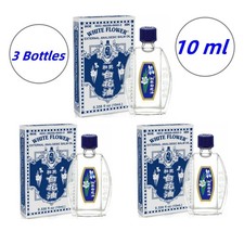 3pcs-White Flower Oil-10ml-External Analgesic Balm Oil-Portable Pain Relief Oil picture