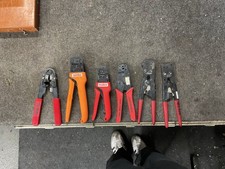Mixed Lot of 6 Crimping Tools Molex HTR-4067 Amphenol Samtec HT-179-2030-13 picture