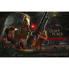 A Quiet Place by Juan Carlos Ruiz Burgos Rare Private Commission Emily Blunt picture