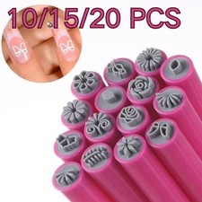 10/15/20 PCS DIY Nail Art Stamp Pen Set Art Dotting Flower Stamper Design Tools picture
