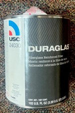 USC Duraglas Fiberglass Reinforced Auto Body Filler 24030 -Car Repair (1 Gallon) picture