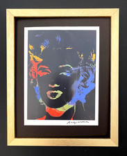 Andy Warhol | Vintage 1984 Marilyn Monroe Print Signed | Mounted and Framed picture