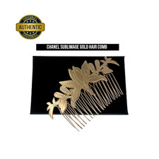 CHANEL SUBLIMAGE Gold Hair Comb Limited VIP Gift New in Box Ships picture