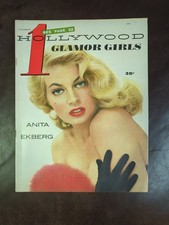 HOLLYWOOD 🤩 GLAMOR GIRLS 😍  1955  ANITA EKBERG  VGC Grade Worthy  Pin Up Show  picture
