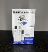Nioxin 6 System (Chemically Treated Hair-Progressed Thinning)-NEW IN SEALED BOX picture