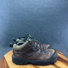Vtg LL Bean Womens Sz 9.5 Gore-Tex Leather Hiking Boots Brown Trail OFJ67 picture