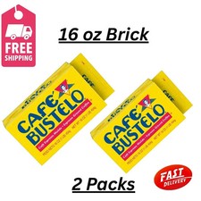 ( 2 Pack ) Cafe Bustelo Ground Coffee, Dark Roast, 16 oz Brick picture