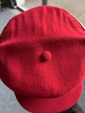 Vtg Cincinnati Reds New Era Fitted Pillbox Pro Model Size 7 1/4 Wool Made in USA picture